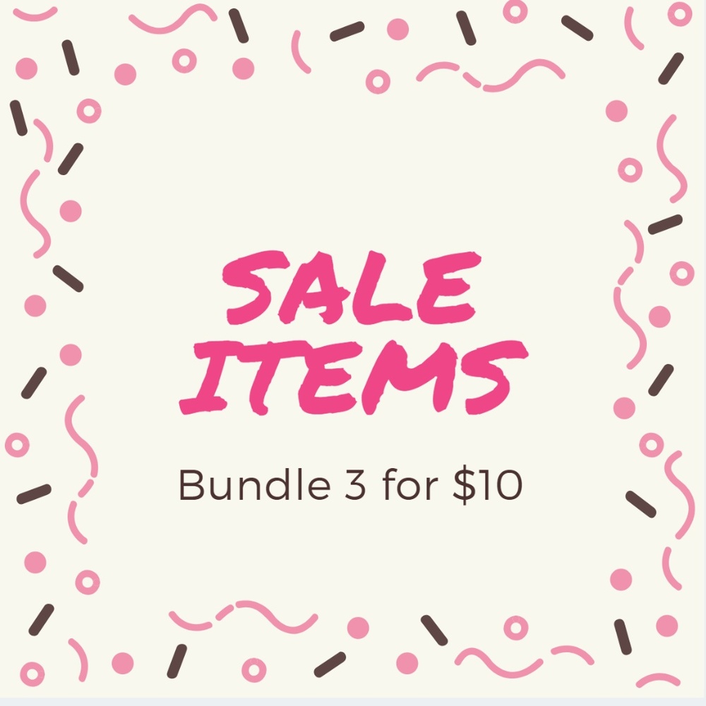 ♦️Sale♦️ Marked items 3/$10- See below for details